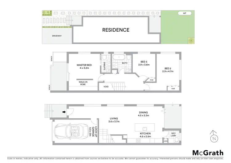 Floorplan of Homely semi-detached listing, 68 Richmond Street, Earlwood NSW 2206
