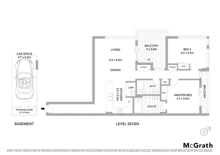 Floorplan of Homely apartment listing, 714/21 Hill Road, Wentworth Point NSW 2127