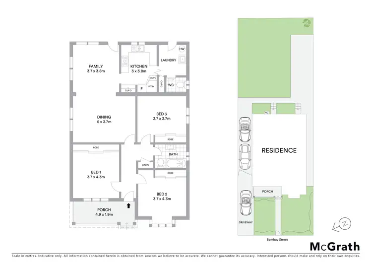 Floorplan of Homely house listing, 42 Bombay Street, Lidcombe NSW 2141