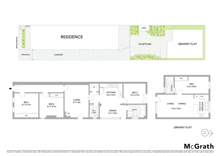 Floorplan of Homely house listing, 77 Carlisle Street, Leichhardt NSW 2040