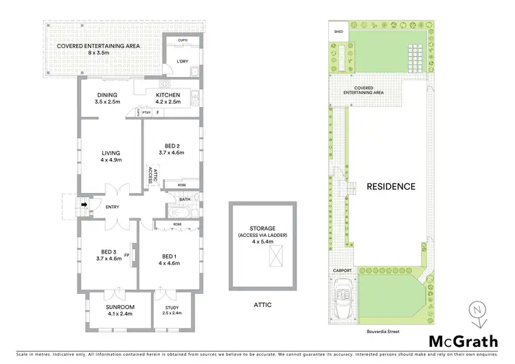 Floorplan of Homely house listing, 43 Bouvardia Street, Russell Lea NSW 2046