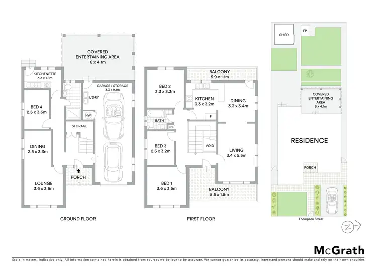 Floorplan of Homely house listing, 29 Thompson Street, Earlwood NSW 2206