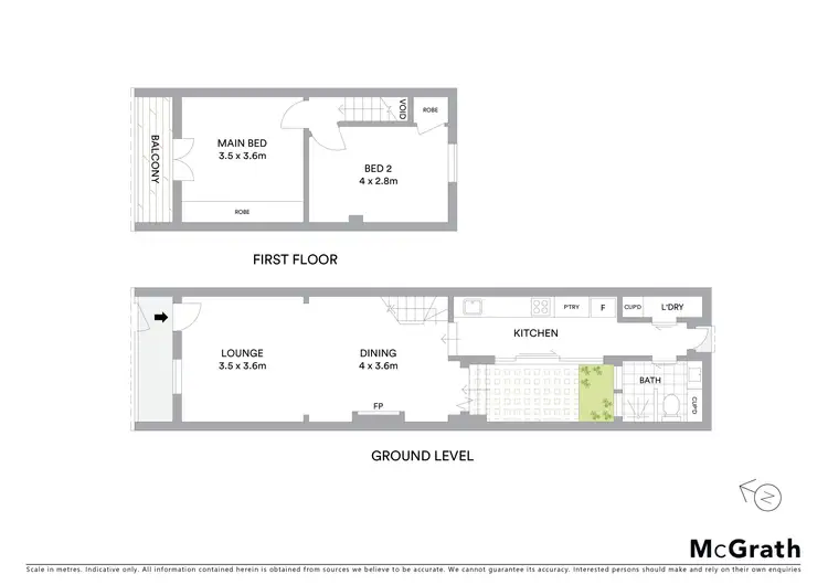 Floorplan of Homely house listing, 4 Lyndhurst Street, Glebe NSW 2037