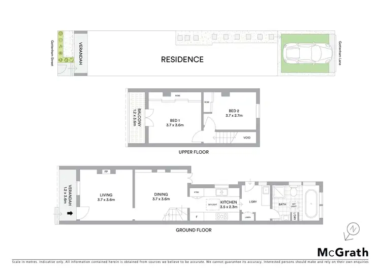 Floorplan of Homely house listing, 26 Gottenham Street, Glebe NSW 2037