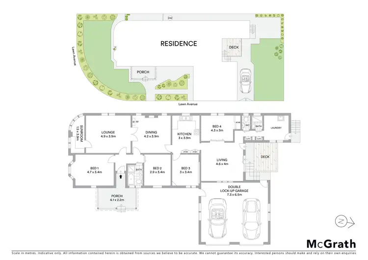 Floorplan of Homely house listing, 31 Lawn Avenue, Clemton Park NSW 2206