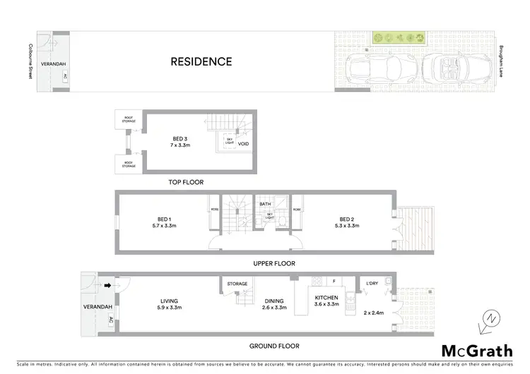 Floorplan of Homely house listing, 16 Colbourne Avenue, Glebe NSW 2037