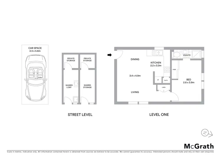 Floorplan of Homely unit listing, 8/60 Wilson Street, Newtown NSW 2042