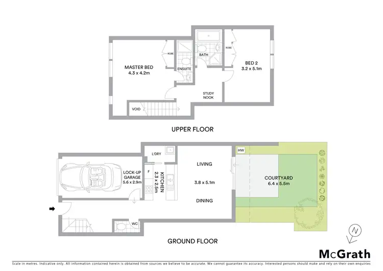 Floorplan of Homely townhouse listing, 7/3 Fore Street, Canterbury NSW 2193