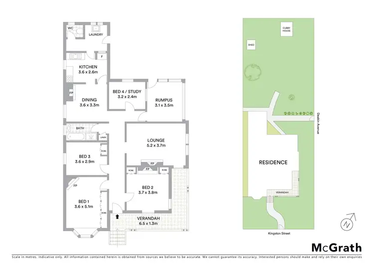 Floorplan of Homely house listing, 16 Kingston Street, Haberfield NSW 2045