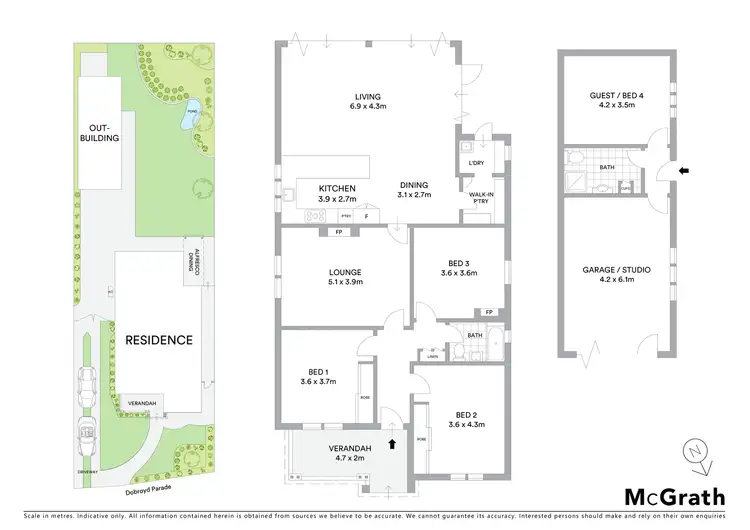 Floorplan of Homely house listing, 6 Dobroyd Parade, Haberfield NSW 2045