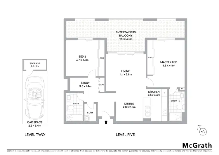 Floorplan of Homely apartment listing, 551/2 The Crescent, Wentworth Point NSW 2127
