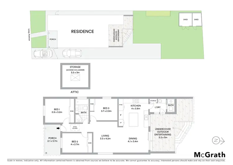 Floorplan of Homely house listing, 3 Liney Avenue, Clemton Park NSW 2206