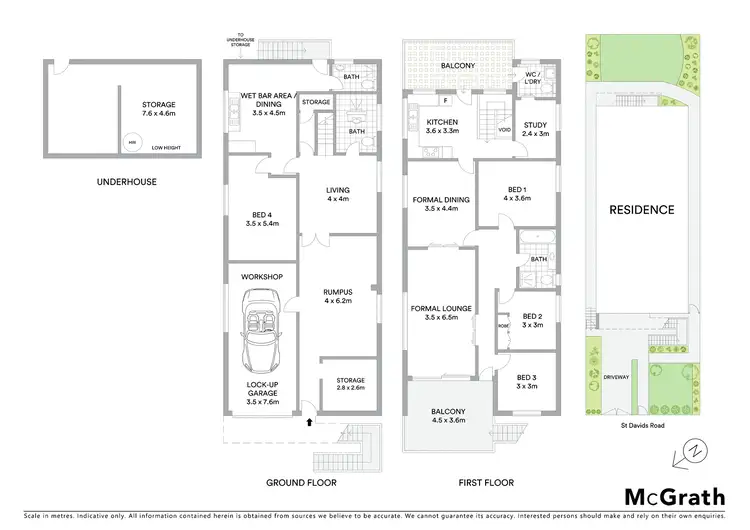 Floorplan of Homely house listing, 13 St Davids Road, Haberfield NSW 2045