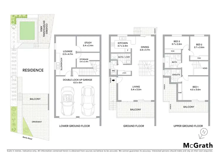 Floorplan of Homely house listing, 18B Banks Road, Earlwood NSW 2206