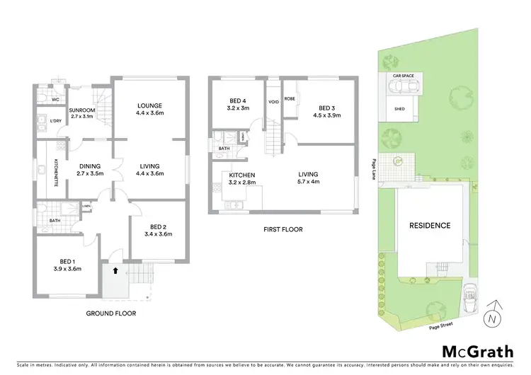 Floorplan of Homely house listing, 13 Page Street, Canterbury NSW 2193