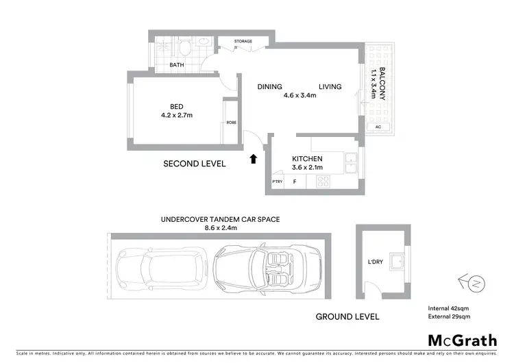 Floorplan of Homely apartment listing, 11/69 First Avenue, Campsie NSW 2194