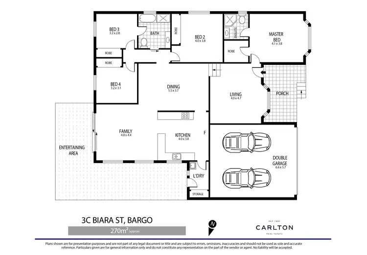 Floorplan of Homely house listing, 3c Biara Street, Bargo NSW 2574