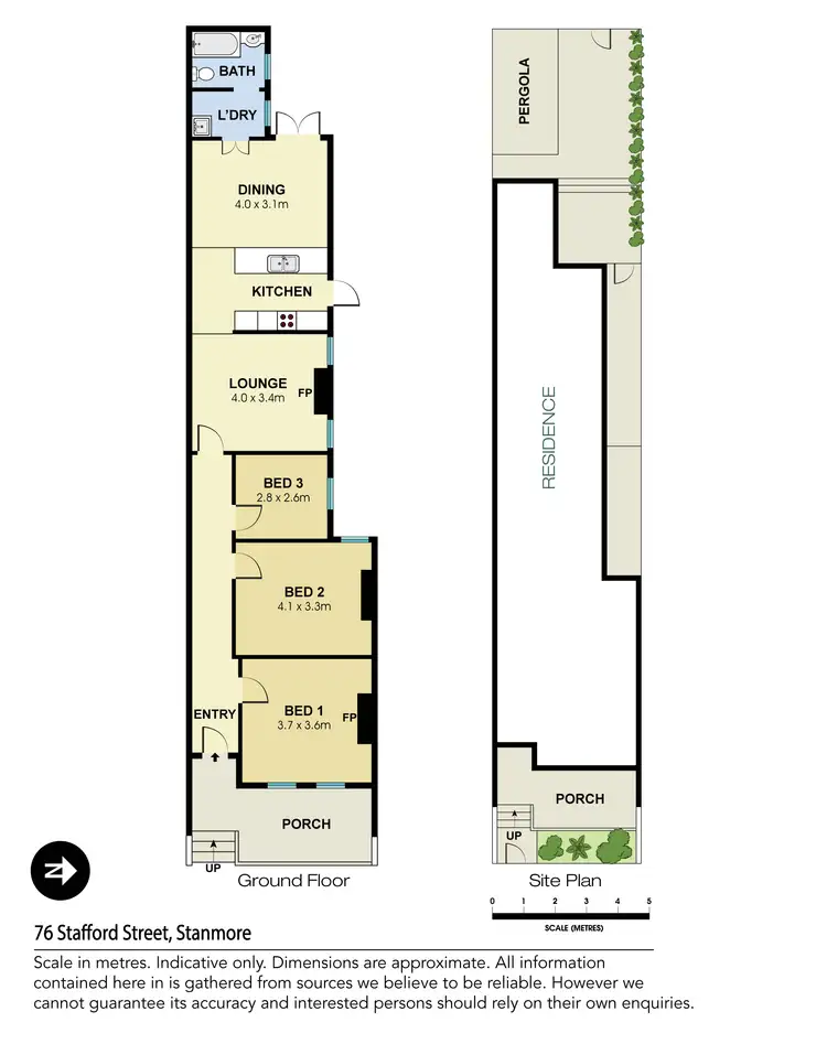Floorplan of Homely house listing, 76 Stafford Street, Stanmore NSW 2048