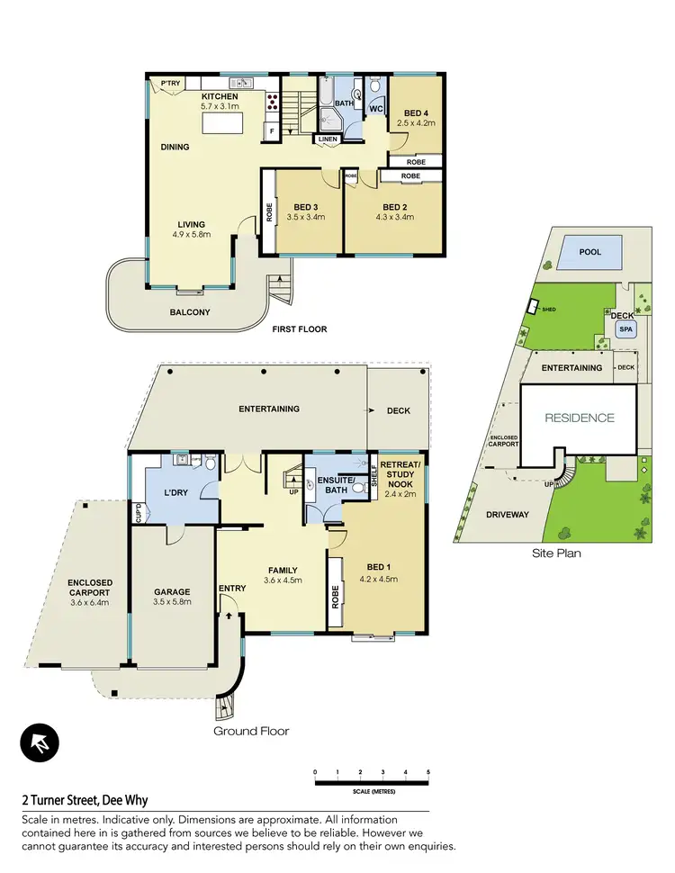 Floorplan of Homely house listing, 2 Turner Street, Dee Why NSW 2099