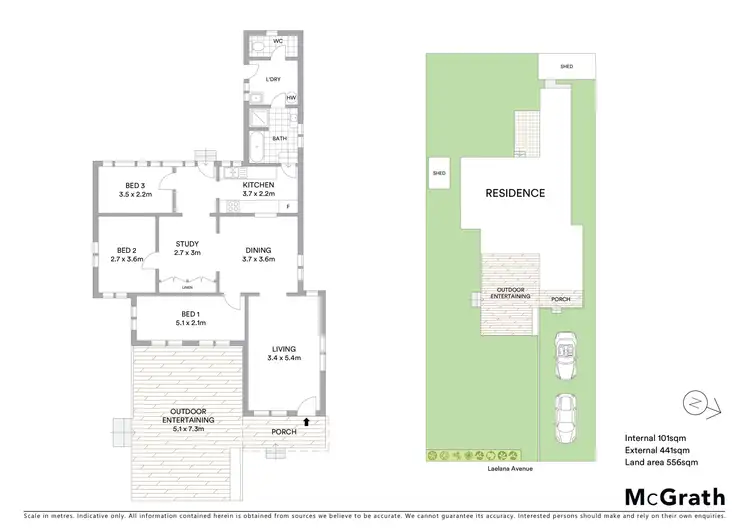 Floorplan of Homely house listing, 36 Laelana Avenue, Budgewoi NSW 2262