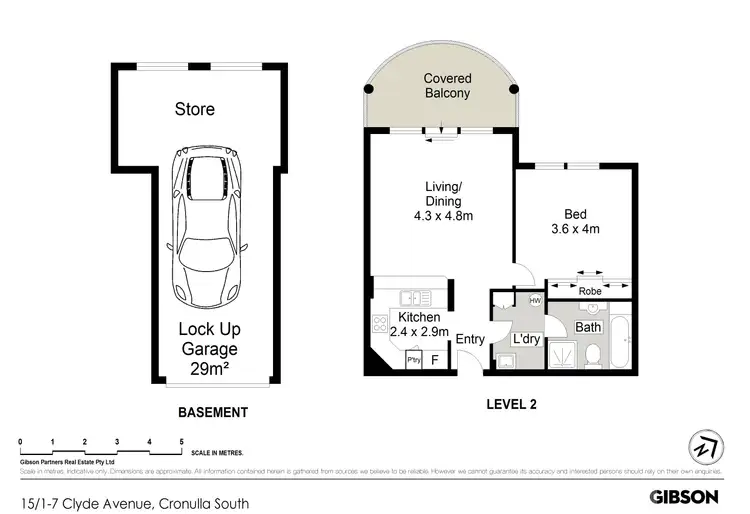 Floorplan of Homely apartment listing, 15/1-7 Clyde Avenue, Cronulla NSW 2230