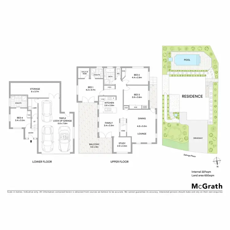 Floorplan of Homely house listing, 16 Dehnga Place, Suffolk Park NSW 2481