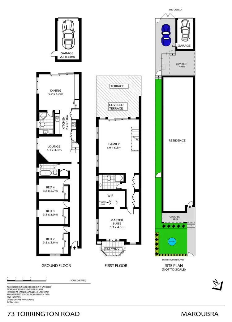 Floorplan of Homely house listing, 73 Torrington Road, Maroubra NSW 2035