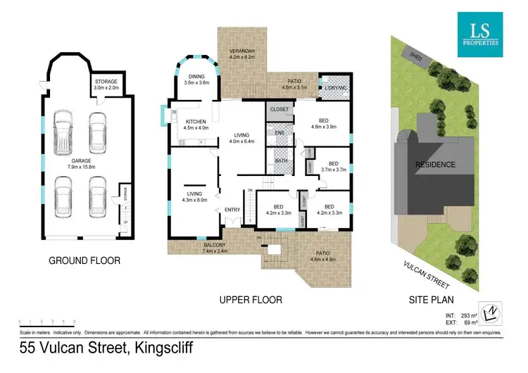 Floorplan of Homely house listing, 55 Vulcan Street, Kingscliff NSW 2487