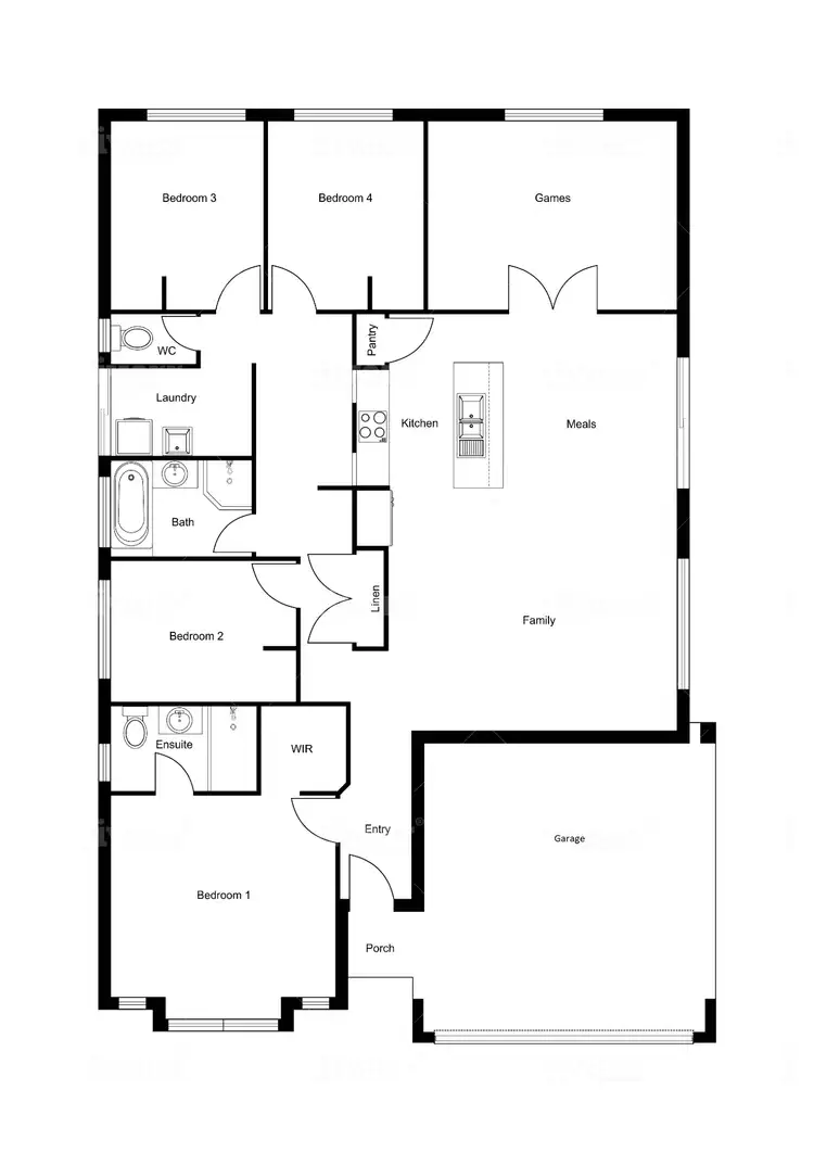 Floorplan of Homely house listing, 15 Bombay Terrace, Dalyellup WA 6230