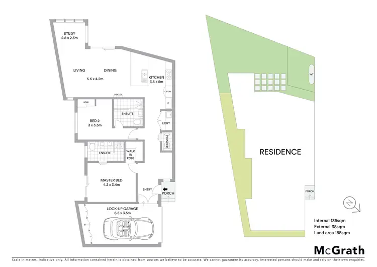 Floorplan of Homely unit listing, 2/1 Pickett Crescent, Belmont VIC 3216
