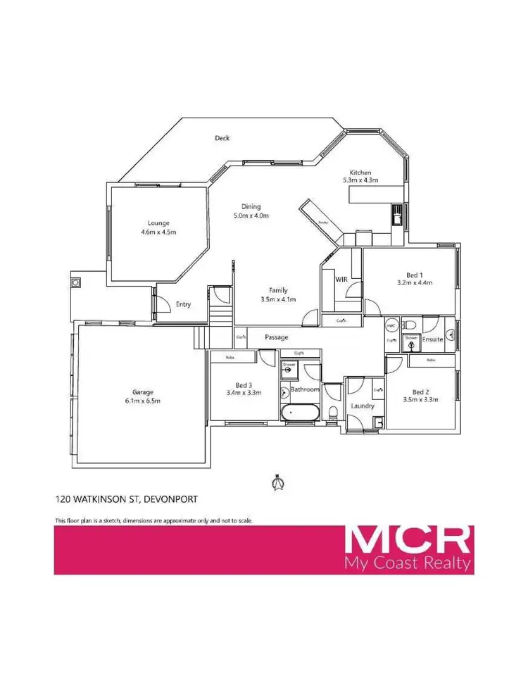 Floorplan of Homely house listing, 120 Watkinson Street, Devonport TAS 7310