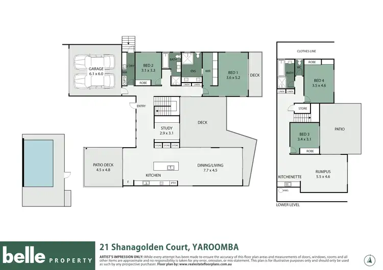 Floorplan of Homely house listing, 21 Shanagolden Court, Yaroomba QLD 4573