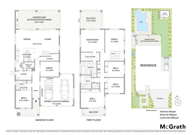 Floorplan of Homely house listing, 24 Selmon Street, Sans Souci NSW 2219