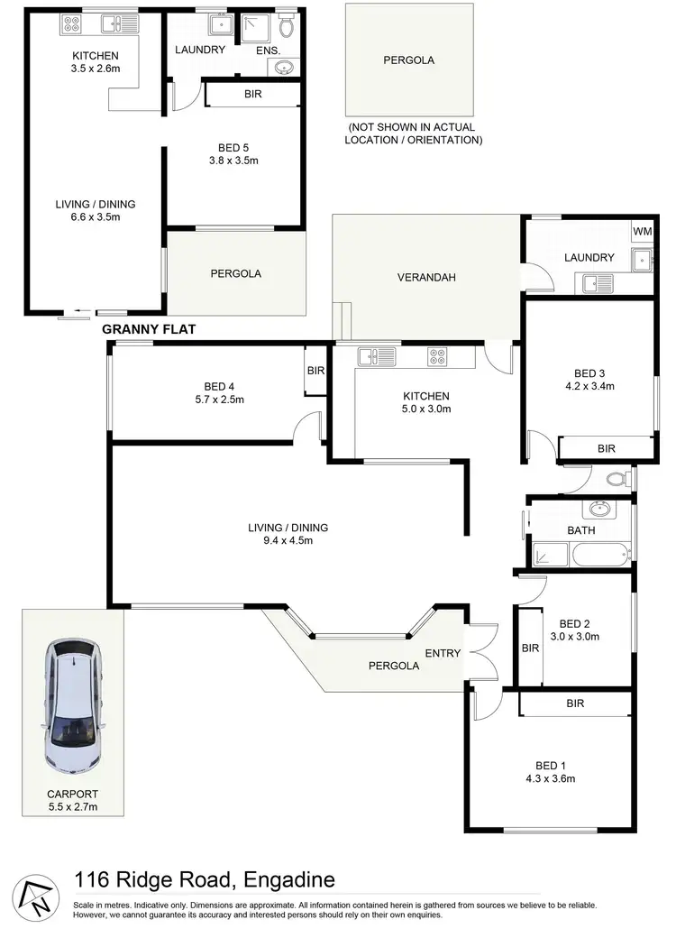 Floorplan of Homely house listing, 116 Ridge Road, Engadine NSW 2233