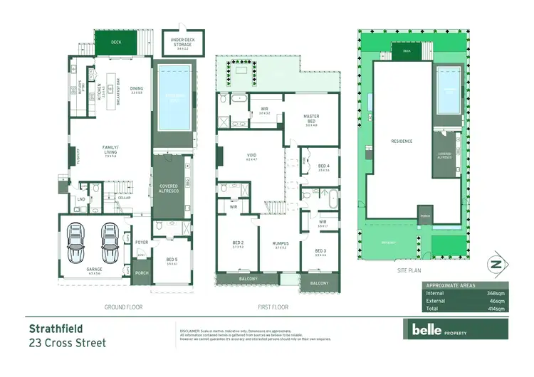 Floorplan of Homely house listing, 23 Cross Street, Strathfield NSW 2135
