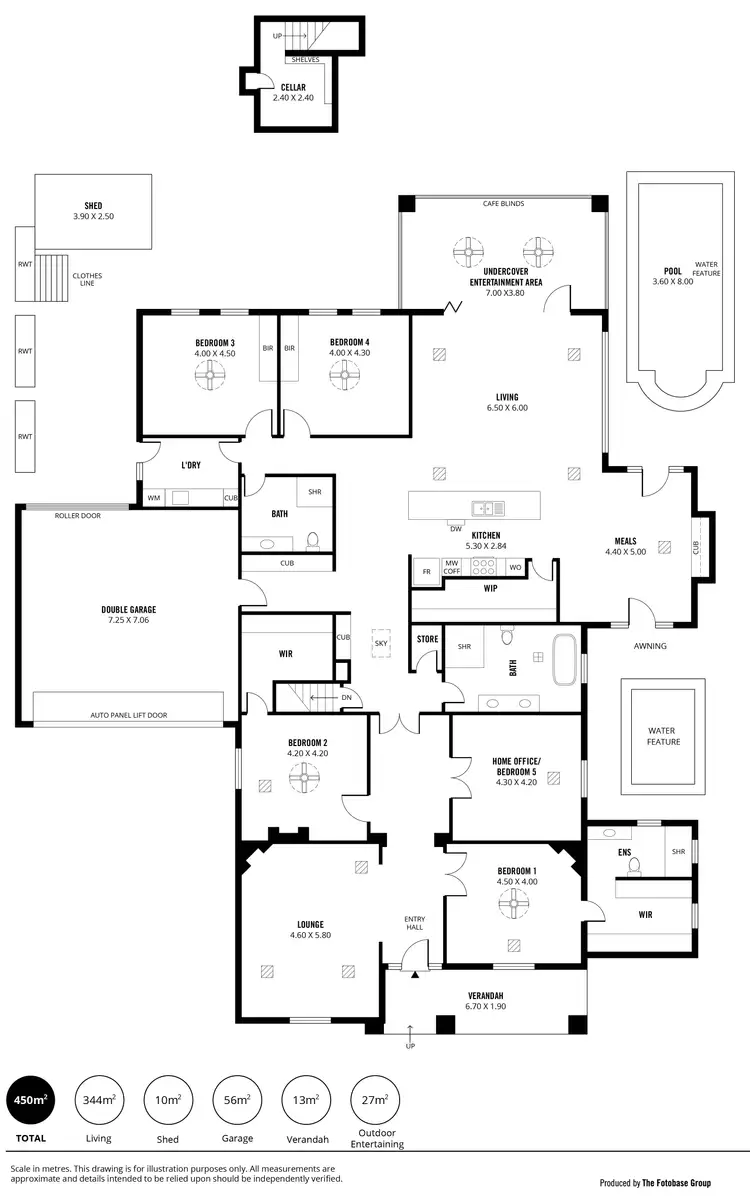 Floorplan of Homely house listing, 9 Ascot Avenue, Dulwich SA 5065