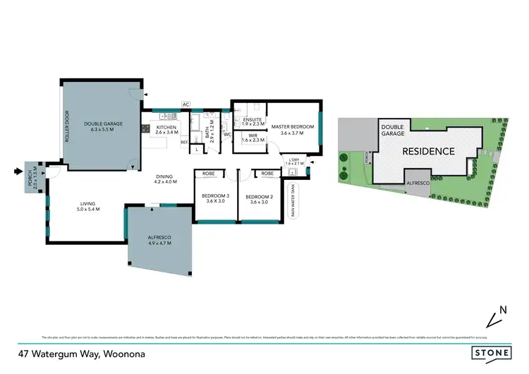 Floorplan of Homely house listing, 47 Watergum Way, Woonona NSW 2517