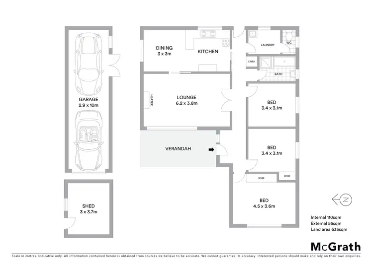 Floorplan of Homely house listing, 1 Sladen Street, Hamlyn Heights VIC 3215
