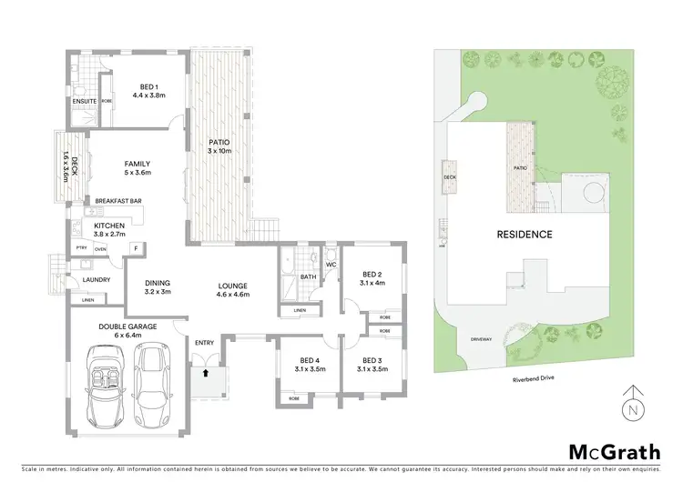 Floorplan of Homely house listing, 45 Riverbend Drive, Douglas QLD 4814