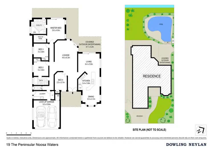 Floorplan of Homely house listing, 19 The Peninsula, Noosa Waters QLD 4566