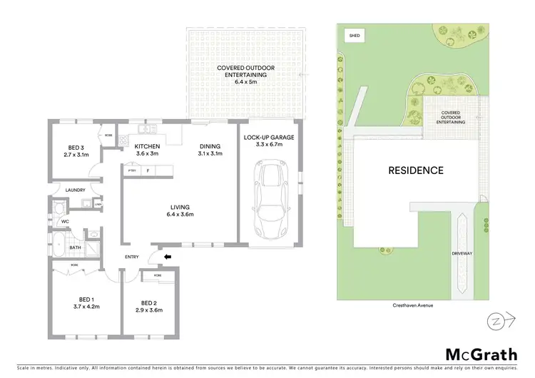 Floorplan of Homely house listing, 183 Cresthaven Avenue, Bateau Bay NSW 2261