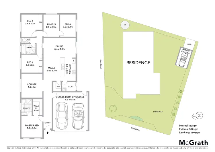 Floorplan of Homely house listing, 24 Wills Street, Smythesdale VIC 3351