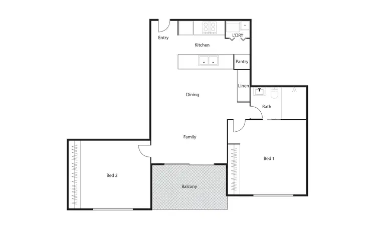 Floorplan of Homely apartment listing, 78/1 Limburg Way, Greenway ACT 2900