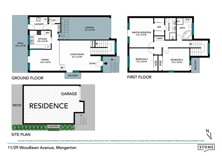 Floorplan of Homely townhouse listing, 11/29 Woodlawn Avenue, Mangerton NSW 2500