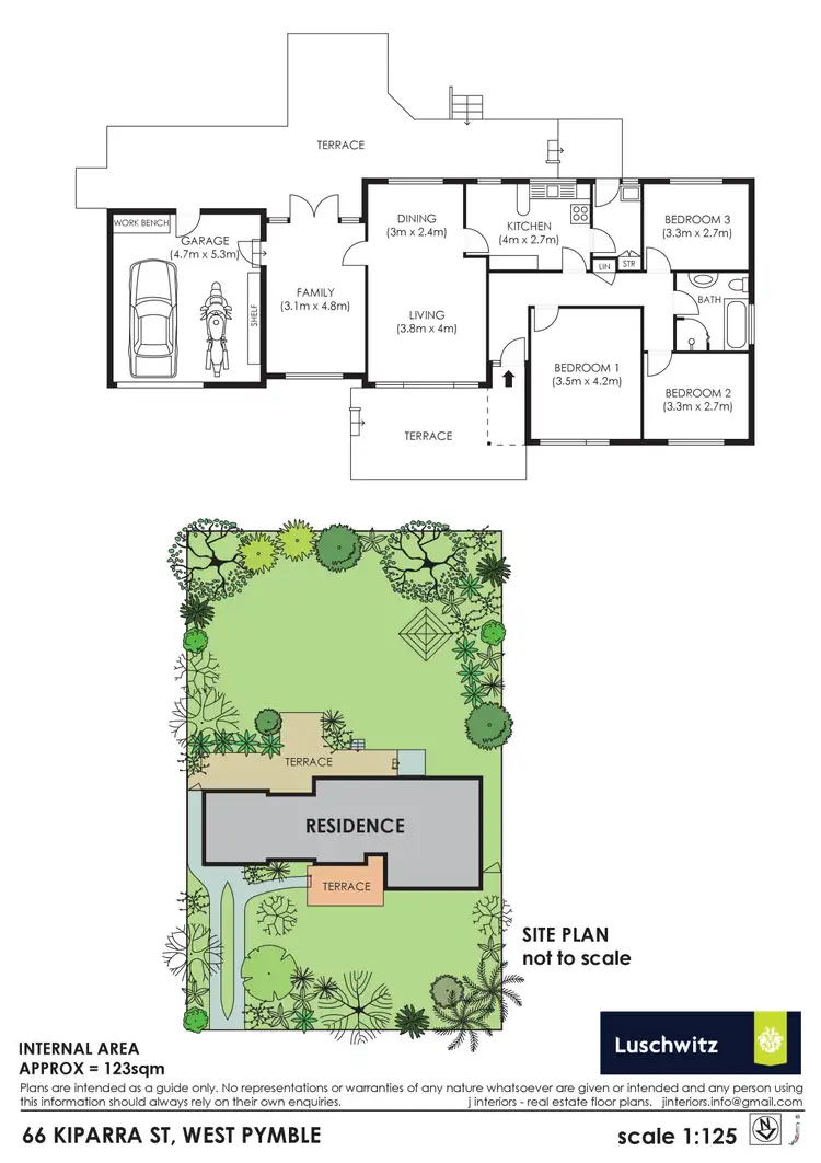 Floorplan of Homely house listing, 66 Kiparra Street, West Pymble NSW 2073