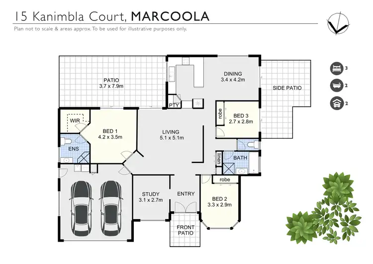 Floorplan of Homely house listing, 15 Kanimbla Court, Marcoola QLD 4564