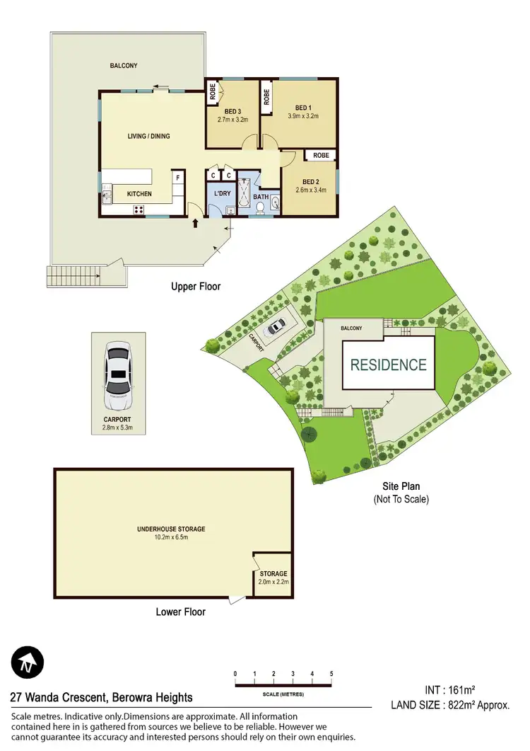 Floorplan of Homely house listing, 27 Wanda Crescent, Berowra Heights NSW 2082