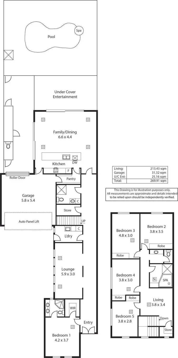Floorplan of Homely house listing, 2B Newhaven Avenue, Glenelg North SA 5045