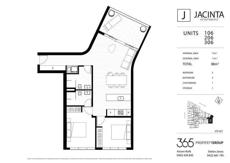 Floorplan of Homely apartment listing, 206/68-72 Railway Parade, Burwood NSW 2134