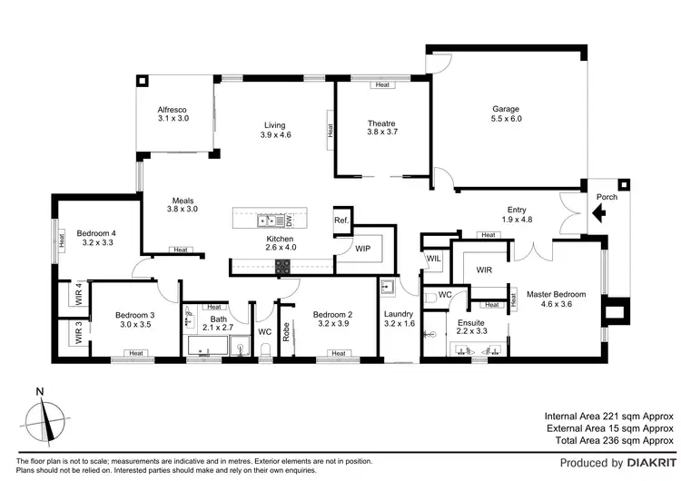 Floorplan of Homely house listing, 18 Cutter Street, Ocean Grove VIC 3226
